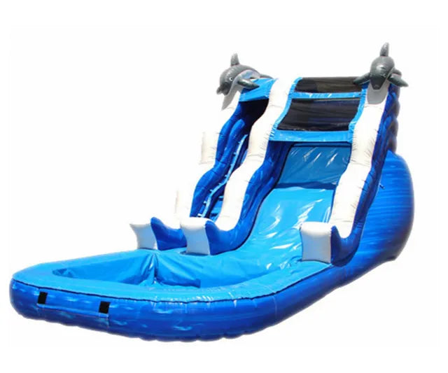 Vente château gonflable toboggan dauphins