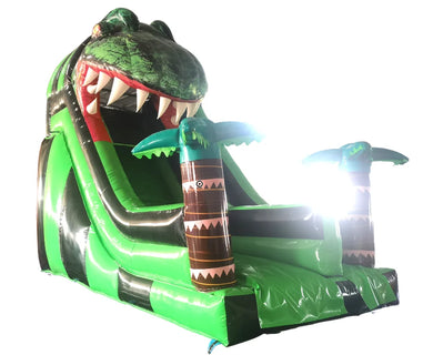 Vente château gonflable toboggan Dino