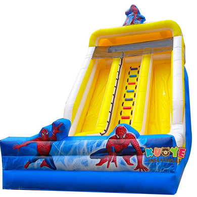 Vente Château Gonflable Toboggan Spiderman