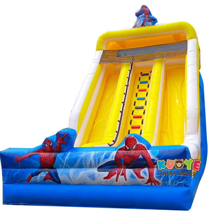 Vente Château Gonflable Toboggan Spiderman