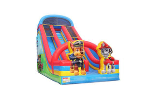 Vente château gonflable toboggan Pat patrouille