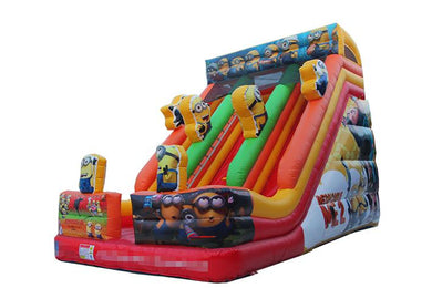 Vente château gonflable toboggan les Minions