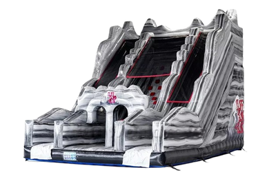 Vente château gonflable toboggan aquatique