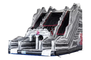 Vente château gonflable toboggan aquatique