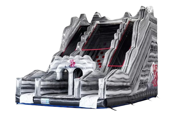 Vente château gonflable toboggan aquatique