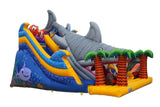 Vente château gonflable toboggan Requin