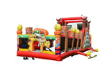 Vente château gonflable parcours d'obstacles Mario