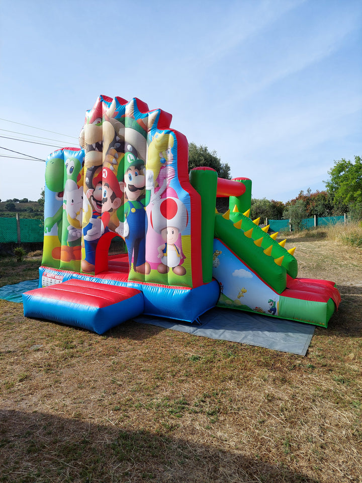Location château gonflable Mario bros