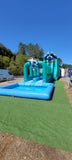 Location château gonflable toboggan aquatique Hulk