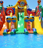 Vente château gonflable géant aquatique les Minions