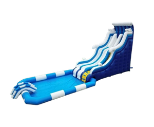 Vente château gonflable toboggan aquatique
