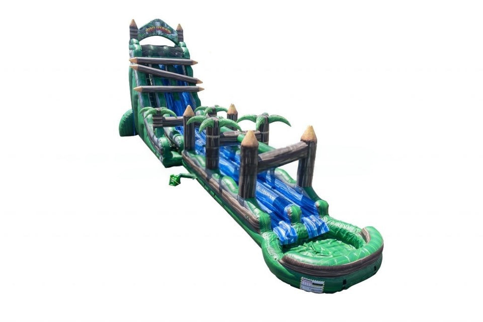 Vente château gonflable aquatique Tiki Island