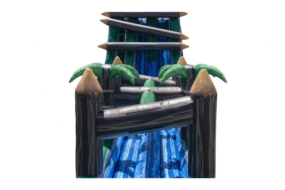 Vente château gonflable aquatique Tiki Island