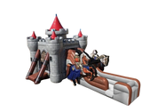 Vente château gonflable toboggan château chevalier