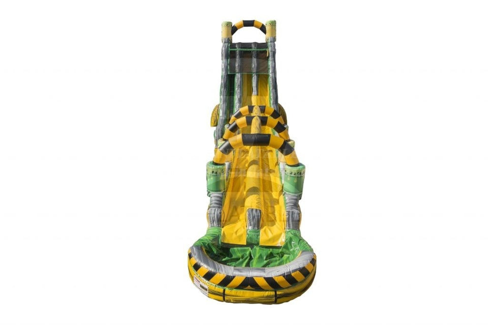 Vente château gonflable toboggan biohazard
