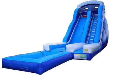 Vente château gonflable toboggan aquatique 