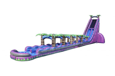Vente château gonflable toboggan aquatique Monster palmier