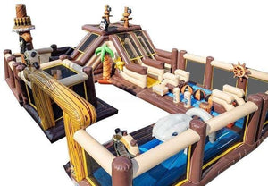 Vente Château gonflable géant "pirate"