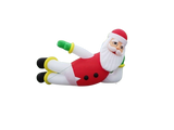 Vente structure gonflable décorative Père noël couché