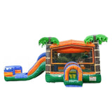Vente château gonflable combo "palmier"