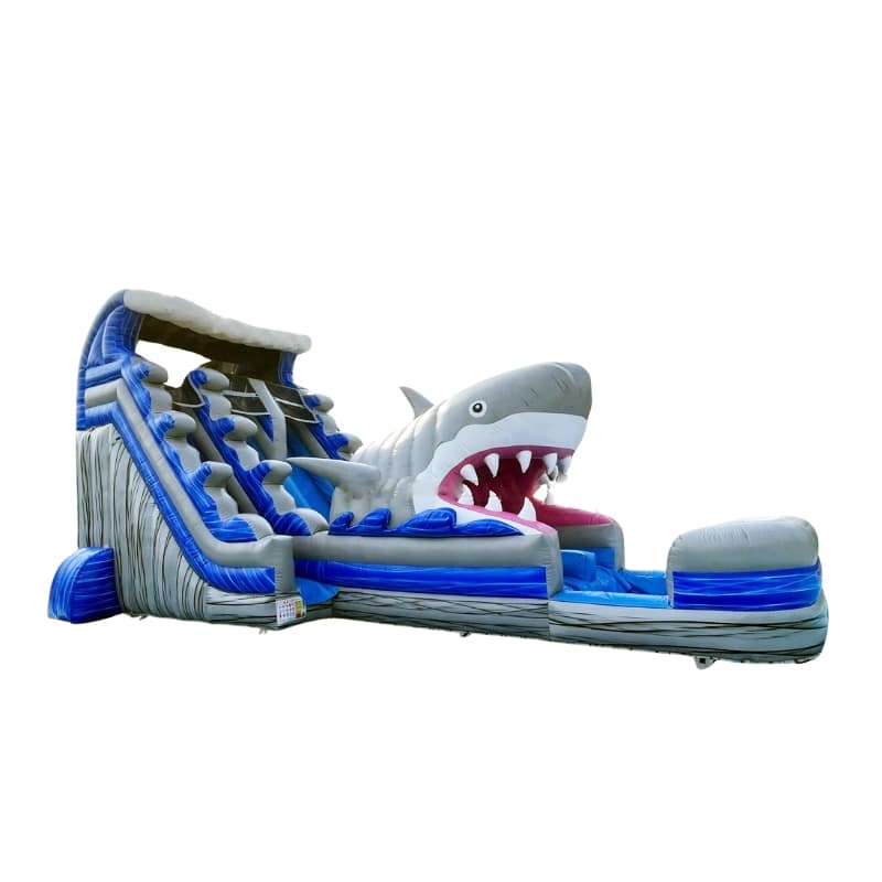 Vente toboggan aquatique gonflable Shark
