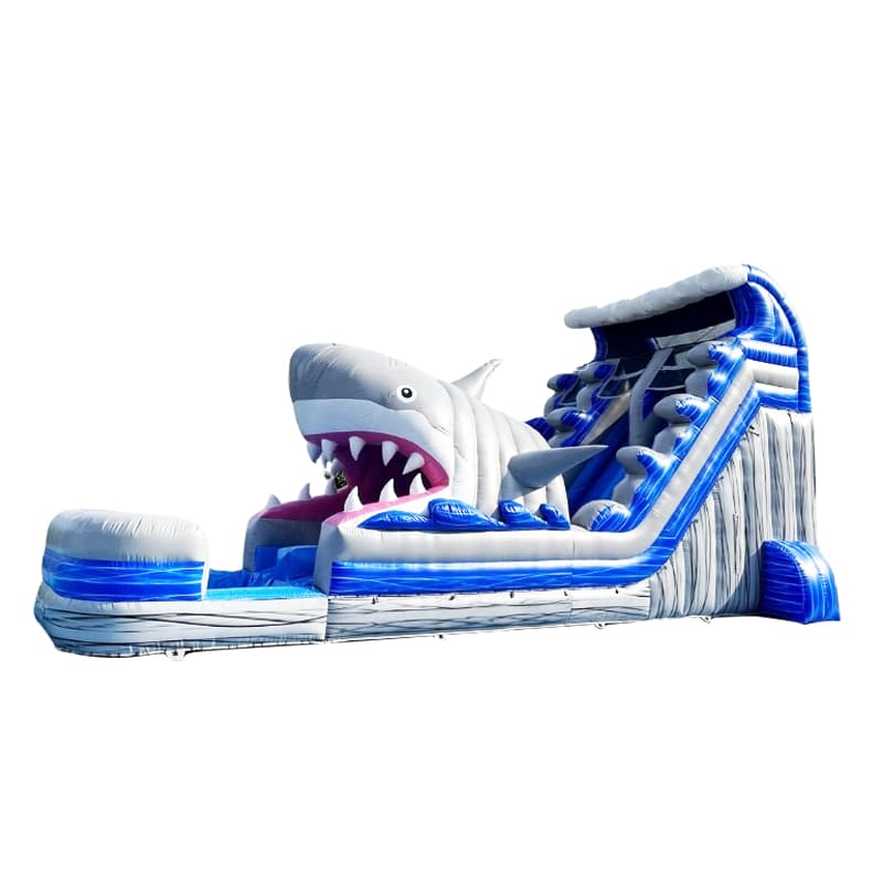 Vente toboggan aquatique gonflable Shark