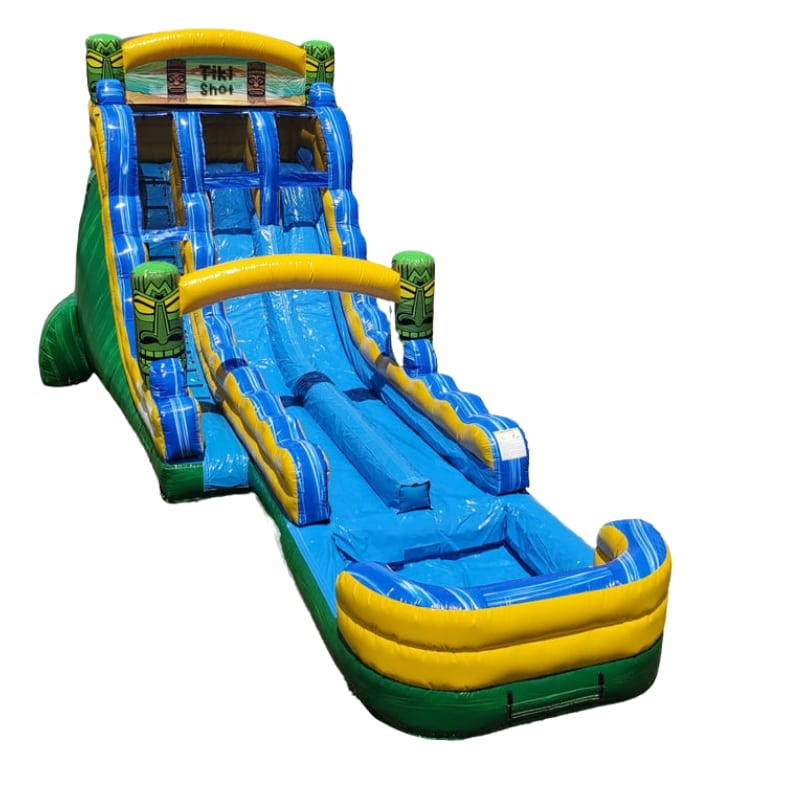 Vente toboggan aquatique gonflable Tiki