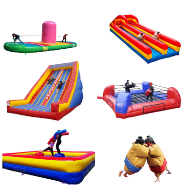 Location château gonflable olympiades ( pack 6 structures )