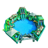 Vente château gonflable parc aquatique jungle