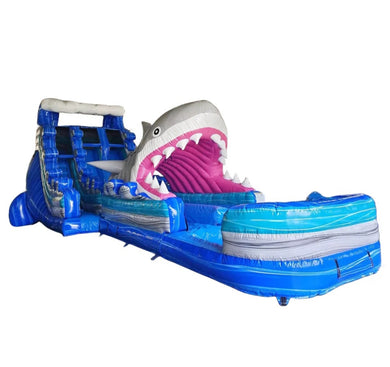 Location château gonflable toboggan requin