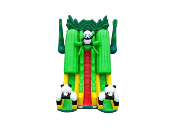 Vente château gonflable toboggan panda