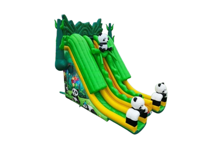 Vente château gonflable toboggan panda