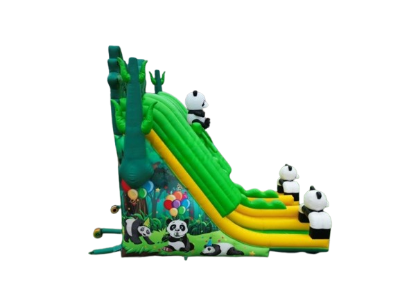 Vente château gonflable toboggan panda
