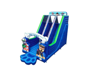 Vente château gonflable toboggan Pat patrouille