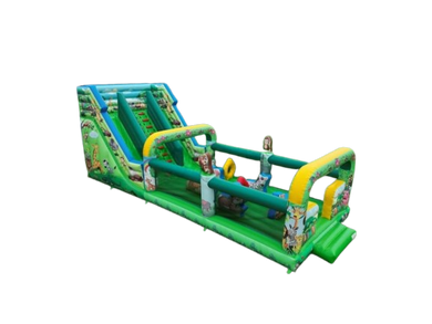 Vente château gonflable toboggan jungle