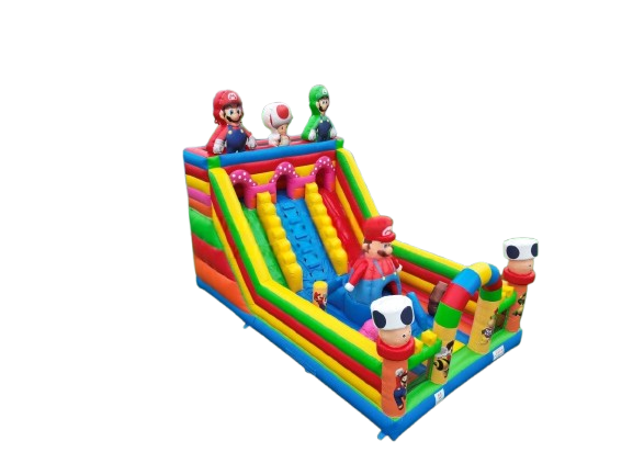Vente Château gonflable toboggan "Mario"