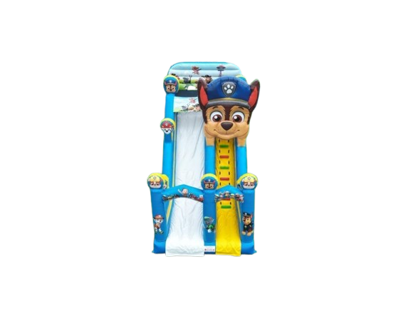 Vente château gonflable toboggan pat patrouille