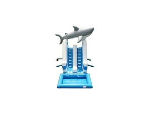 Vente château gonflable toboggan aquatique requin