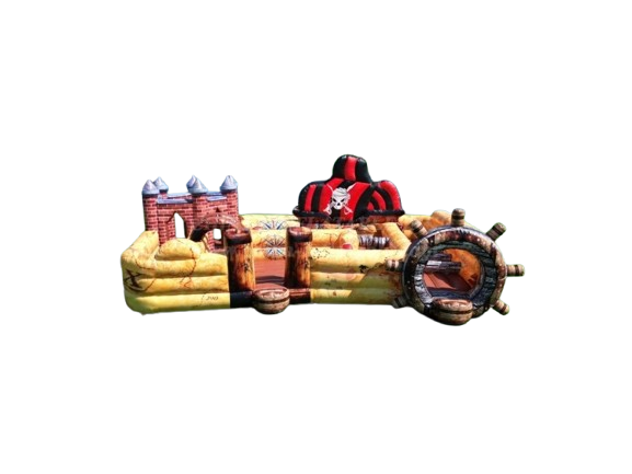 Vente château gonflable combo pirate challenge