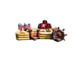 Vente château gonflable combo pirate challenge