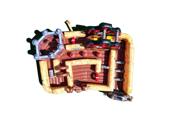 Vente château gonflable combo pirate challenge