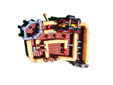 Vente château gonflable combo pirate challenge