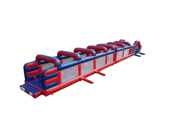 Vente château gonflable sport Wipeout challenge