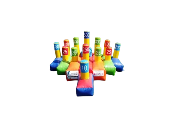 Vente château gonflable jeux lancer d'anneaux