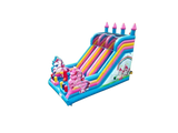 Vente château gonflable toboggan licorne