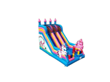 Vente château gonflable toboggan licorne