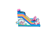 Vente château gonflable toboggan licorne