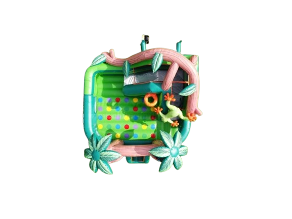 Vente château gonflable combo "jungle"