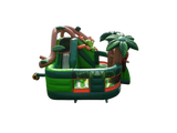 Vente château gonflable combo "jungle"