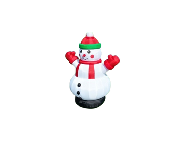 Vente structure gonflable décorative Bonhomme de neige Noel